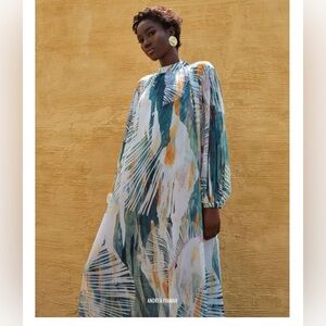 NWT ANDREA IYAMAH SADE COVER UP DRESS SIZE S/M can fit up to L